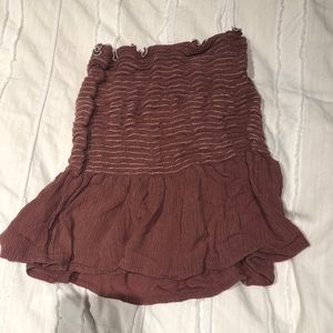 Urban Outfitters scrunchy bandeau top
